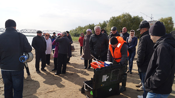 Гидрологическое оборудование для измерения расхода воды в Иртыше готово!